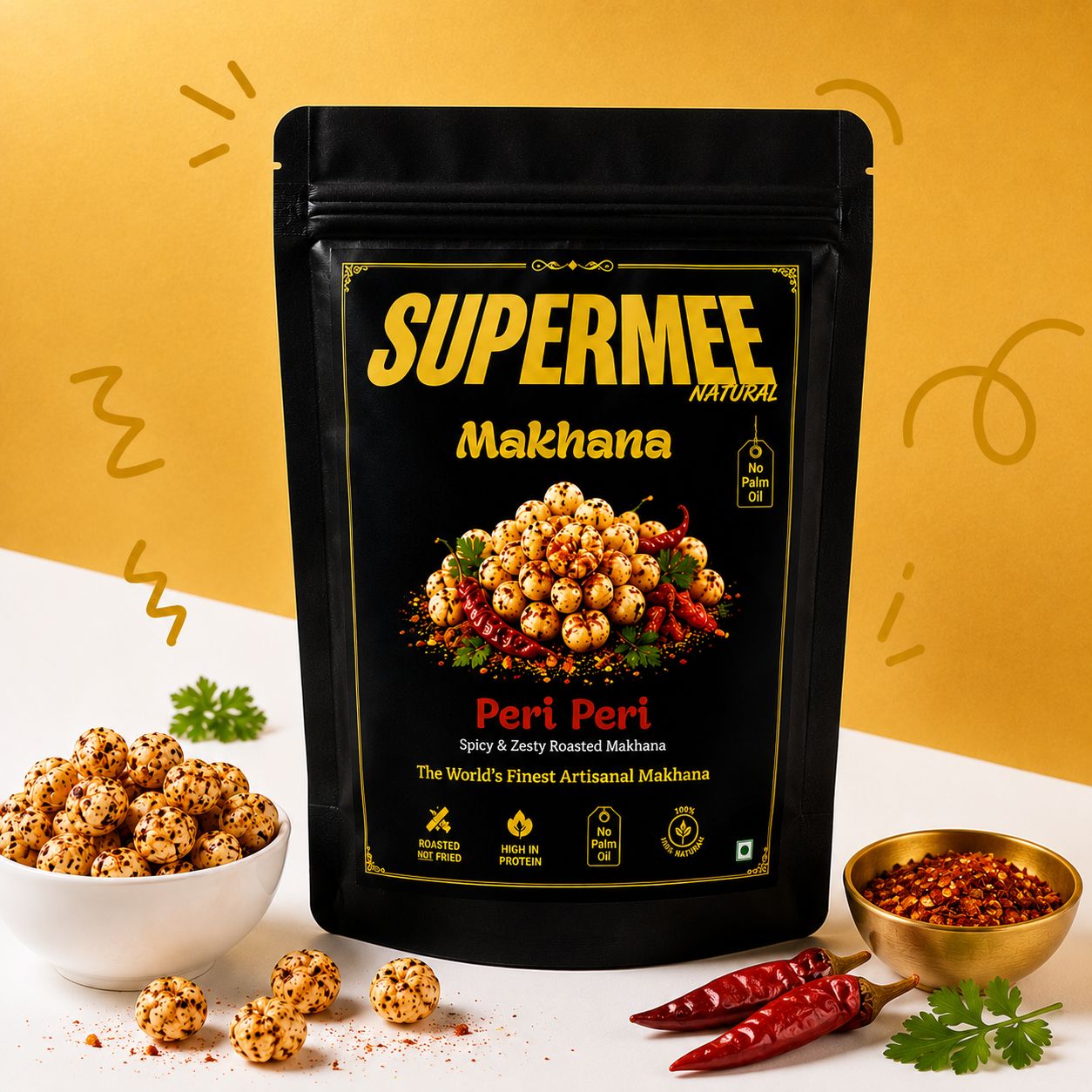 Supermee peri peri makhana