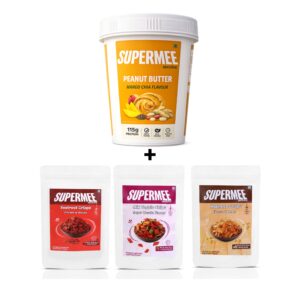 SUPERMEE Peanut Butter + Mix Pack of 3 Chips Combo