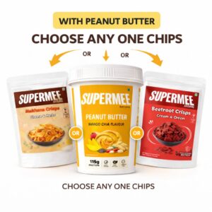 Supermee Peanut Butter + Any Chips Combo